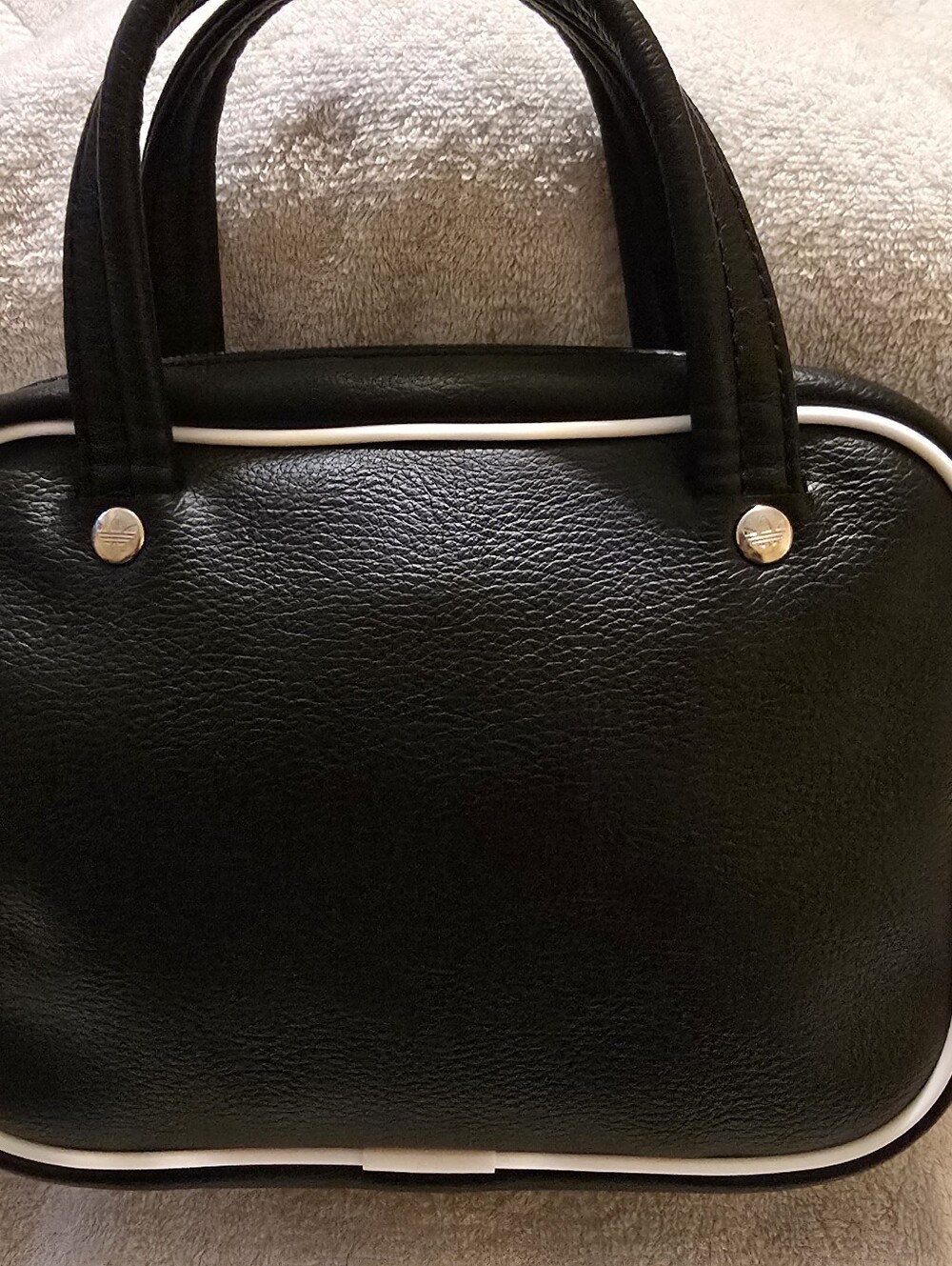 Adidas Originals Adicolor Mini Bowling Bag Crossbody Black NWT - Picture 4 of 15